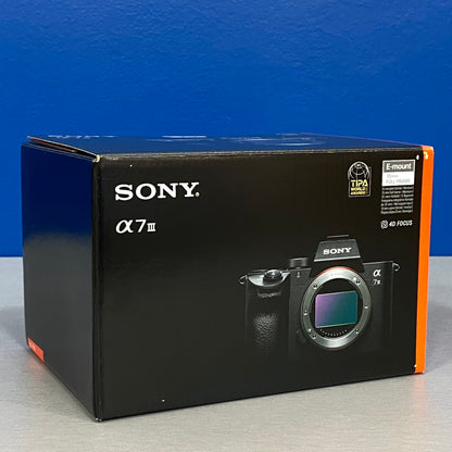 Sony Alpha A7 III (Corpo) - 24.2MP | NOVA