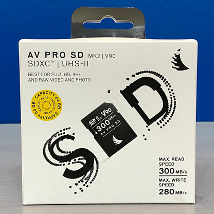 Angelbird AV PRO SD MK2 V90 SDXC UHS-II 64GB | NOVO