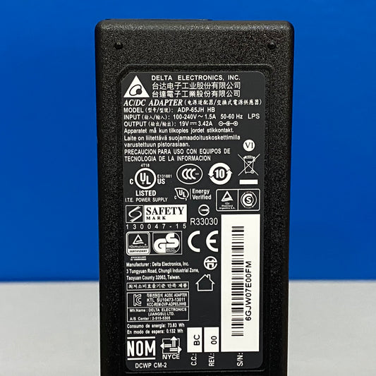 Carregador Acer - 65W (NOVO)
