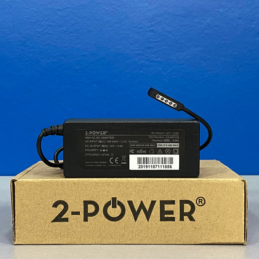 Carregador 2-Power 45W (Surface RT/Pro) - NOVO