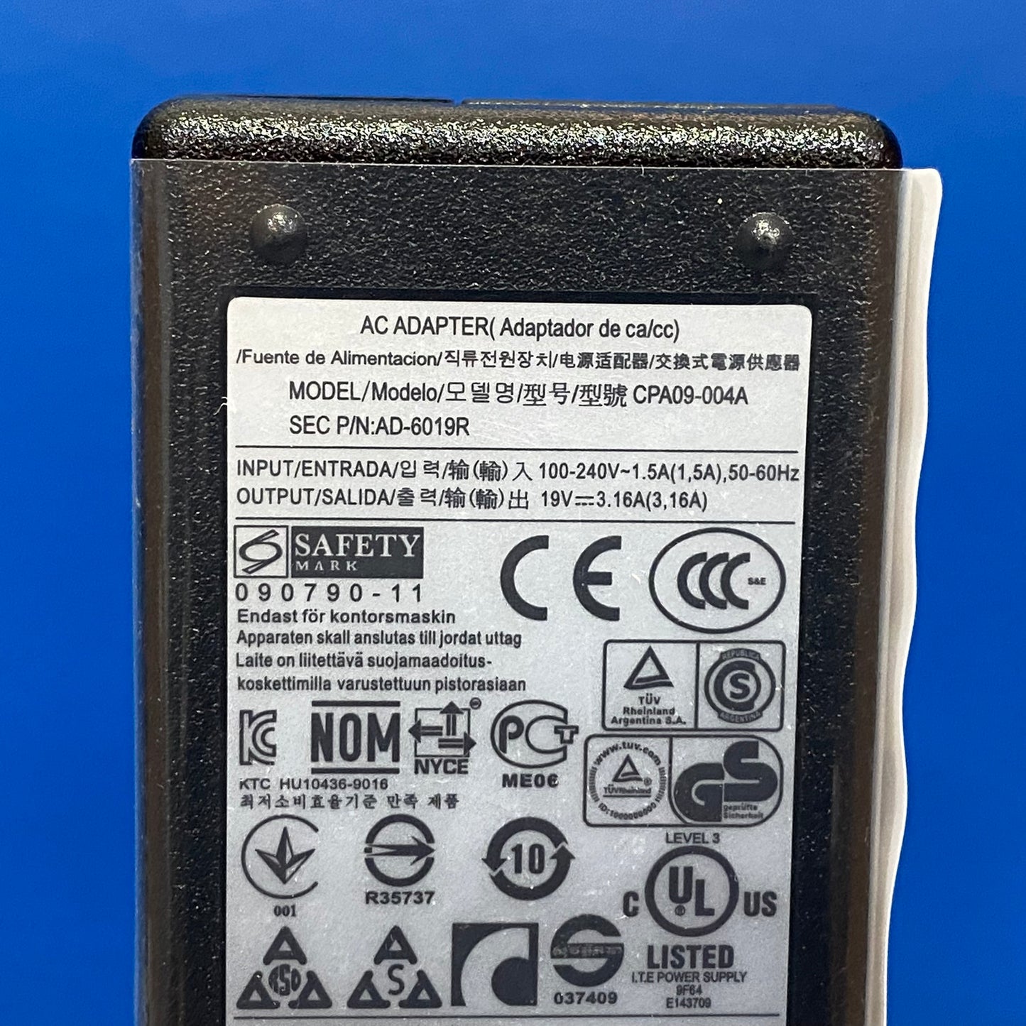 Carregador Samsung 60W (NOVO)