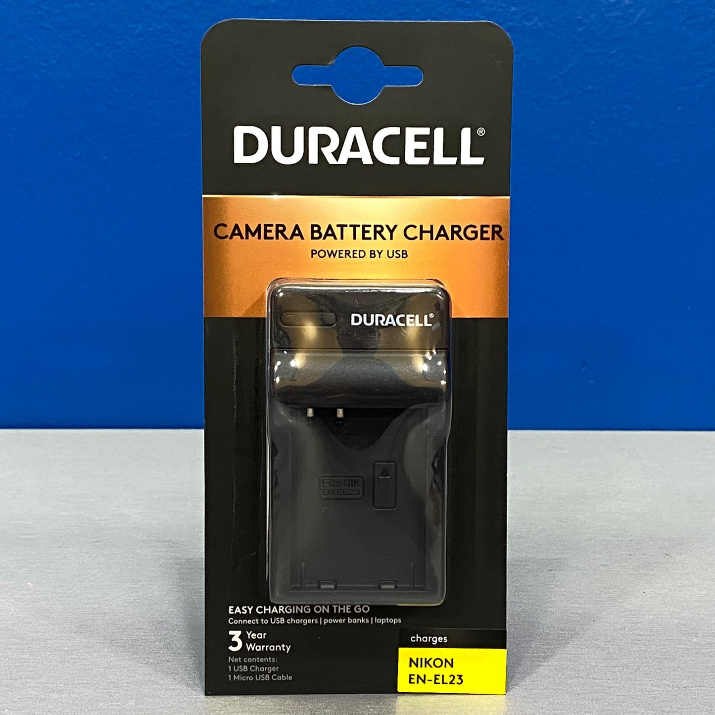 Carregador Duracell - Bateria Nikon EN-EL23