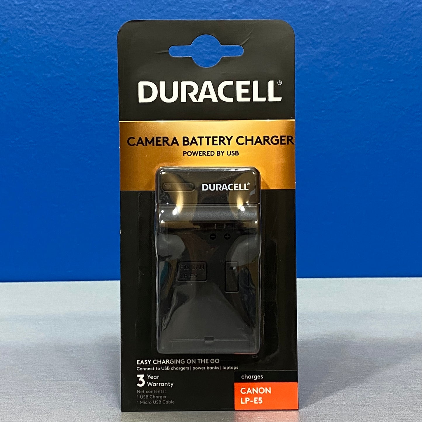 Carregador Duracell (LC-E5) - Bateria Canon LP-E5
