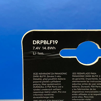 Bateria Duracell - Panasonic DMW-BLF19