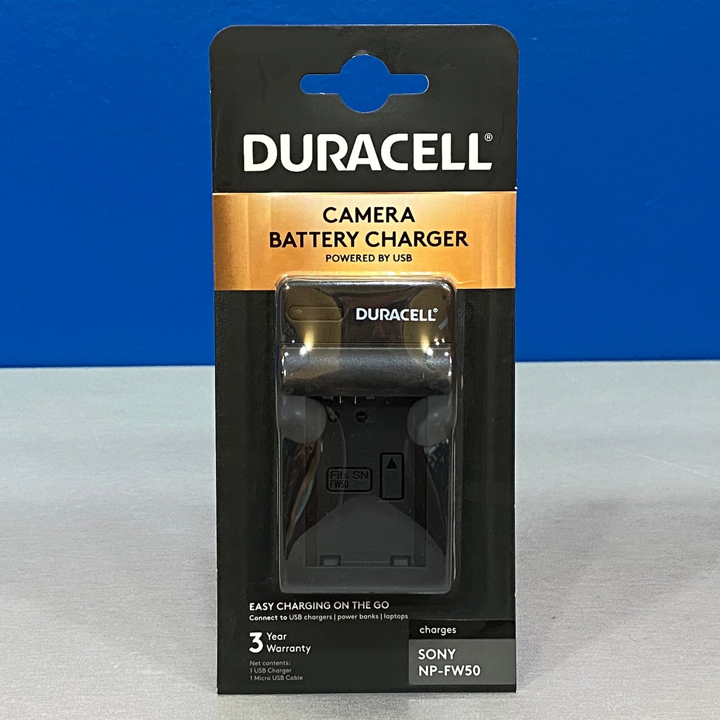 Carregador Duracell (BC-TRW) - Bateria Sony NP-FW50