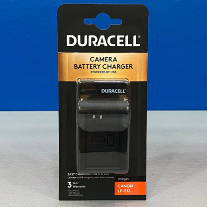 Carregador Duracell (LC-E12) - Bateria Canon LP-E12