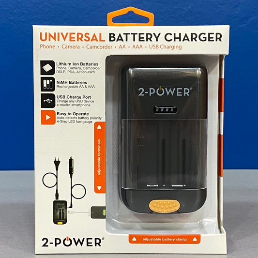 Carregador Universal - 2-Power (Baterias de 3.6V-7.4V)