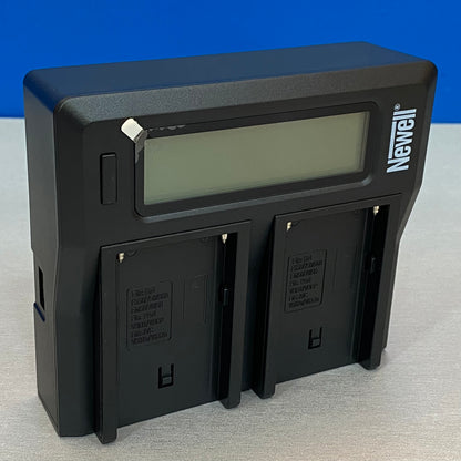 Carregador Rápido Newell Duplo DC-LCD (Sony NP-F/FM Series)