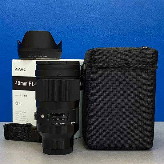 Sigma ART 40mm f/1.4 DG HSM (NOVA)