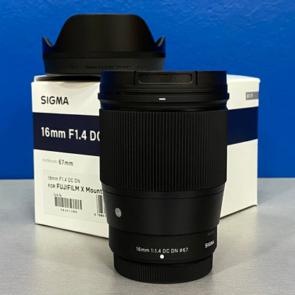 Sigma 16mm f/1.4 DC DN Contemporary | Fujifilm | NOVA