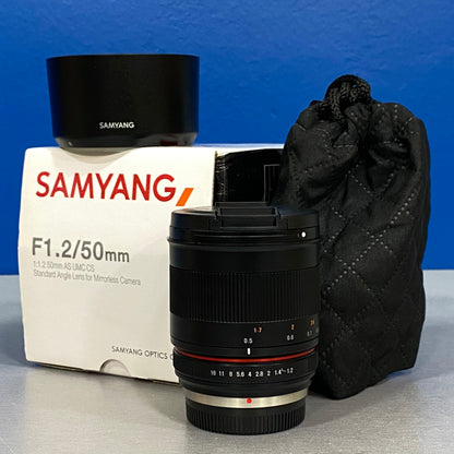 Samyang 50mm f/1.2 AS UMC CS (NOVA)