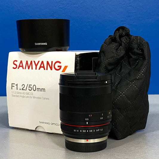 Samyang 50mm f/1.2 AS UMC CS (NOVA)