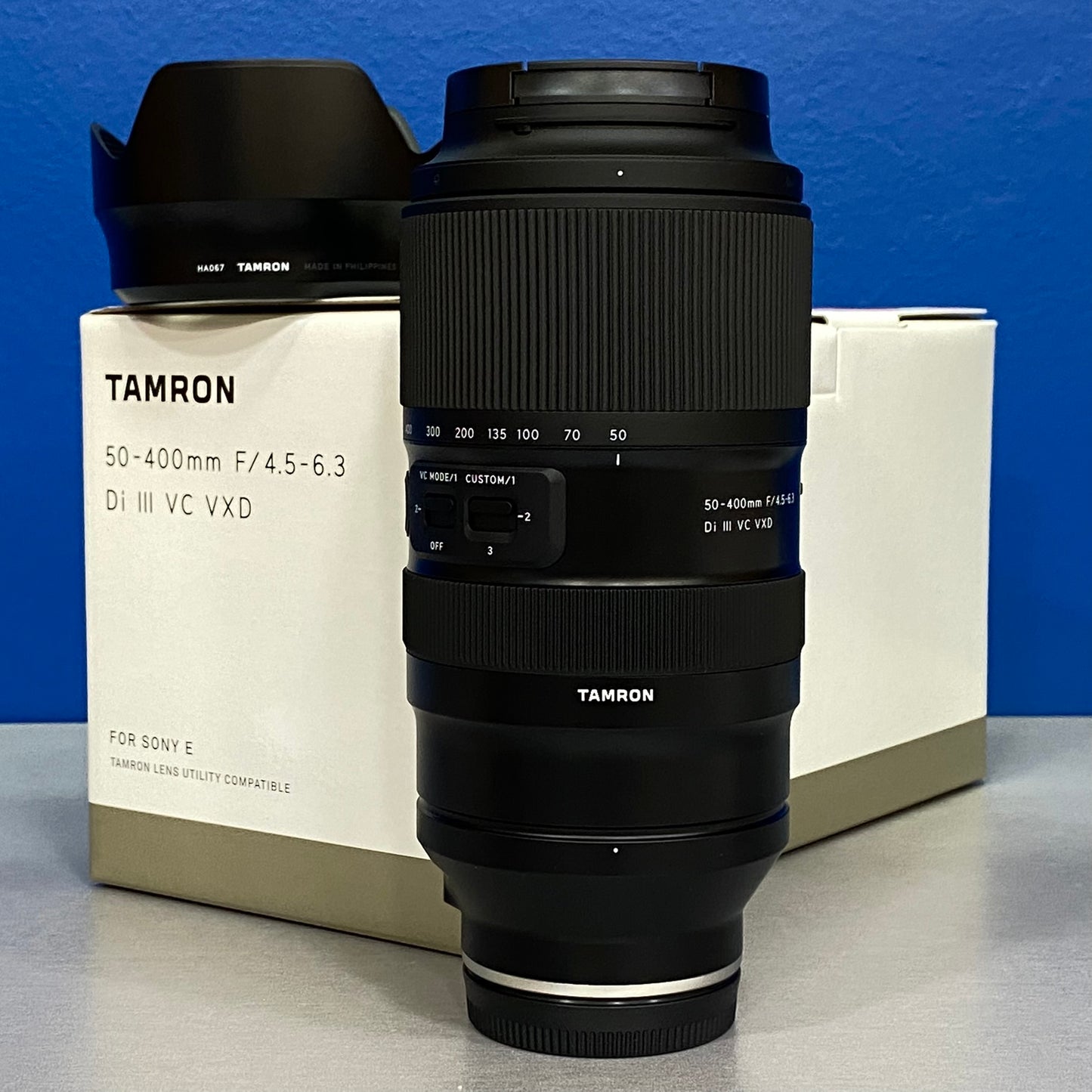 Tamron 50-400mm f/4.5-6.3 Di III VC VXD (NOVA)